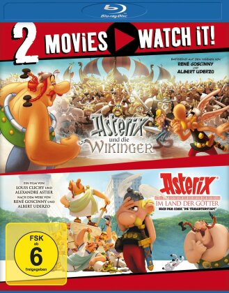 Asterix und die Wikinger / Asterix im Land der Götter (2 Blu-rays)
