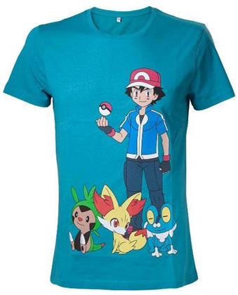 Pokémon: Ash Ketchum - T-Shirt