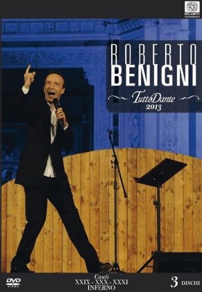 Roberto Benigni - Tutto Dante - Canti XXIX, XXX, XXXI Inferno (3 DVD)