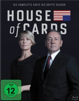 House of Cards - Staffel 1 - 3 (12 Blu-rays)