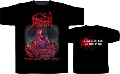 Death - Scream Bloody Gore (Black) T-Shirt