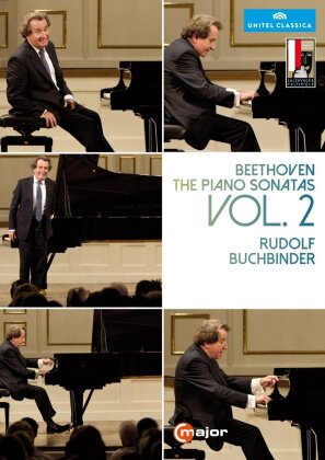 Rudolf Buchbinder - Beethoven - Piano Sonatas - Vol. 2 (Unitel Classica, C Major, Salzburger Festspiele, 2 DVDs)