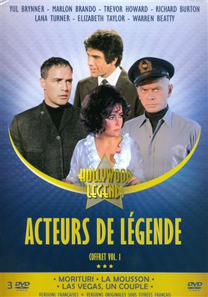 Acteurs de légende - Coffret Vol. 1 (Collection Hollywood Legends, 3 DVDs)