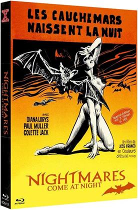 Nightmares Come at Night - Les cauchemars naissent la nuit (1972) (Eurocult Collection, Cover B, Edizione Limitata, Uncut, Mediabook, 3 Blu-ray)