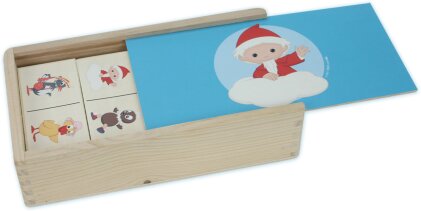 Holz-Domino "Unser Sandmännchen und seine Freunde" (Kinderspiel)