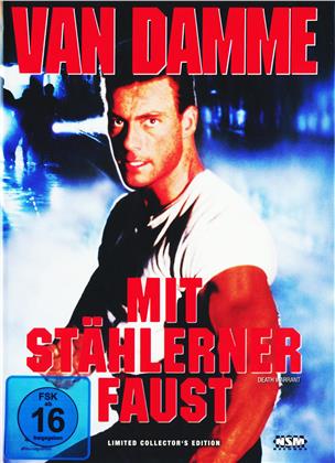 Mit stählerner Faust (1990) (Cover B, Limited Collector's Edition, Mediabook, Uncut, Blu-ray + DVD)