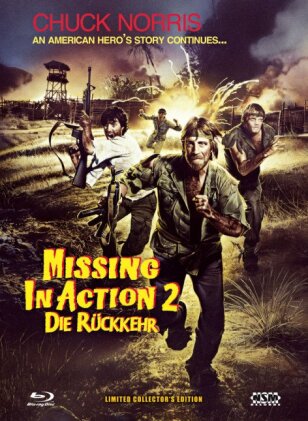 Missing in Action 2 - Die Rückkehr (1985) (Cover A, Limited Collector's Edition, Mediabook, Blu-ray + DVD)