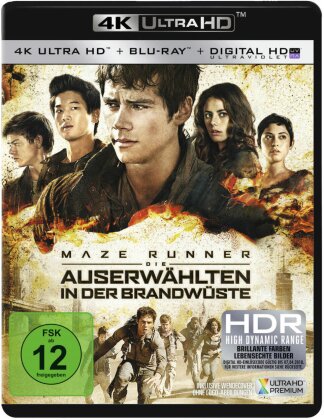 Maze Runner 2 - Die Auserwählten in der Brandwüste (2015) (4K Ultra HD + Blu-ray)