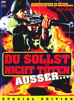 Du sollst nicht Töten ausser... (1985) (Cover A, Mediabook, Special Edition, Uncut, Blu-ray + 2 DVDs)
