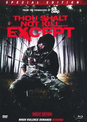 Thou shault not kill... except (1985) (Cover C, Mediabook, Special Edition, Uncut, Blu-ray + 2 DVDs)