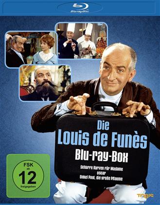Louis De Funes - Scharfe Kurven für Madame / Oscar / Onkel Paul, die grosse Pflaume (3 Blu-rays)