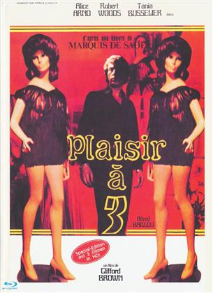 Plaisir à 3 (1974) (Cover C, Eurocult Collection, Limited Edition, Uncut, Mediabook, Special Edition, 3 Blu-rays)