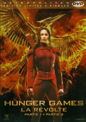 Hunger Games - La Révolte - Partie 1 + Partie 2 (Limited Edition, 2 DVDs)
