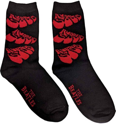 Rubber Soul Black Mens Socks Size 7/11 / Black [Size 7/11] - Size 43