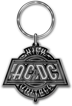 AC/DC Keychain - High Voltage (Die-Cast Relief)