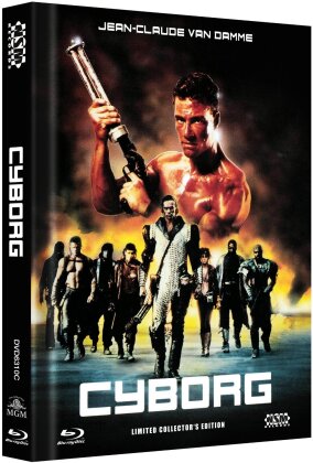Cyborg (1989) (Cover C, Collector's Edition, Limited Edition, Mediabook, Uncut, Blu-ray + DVD)
