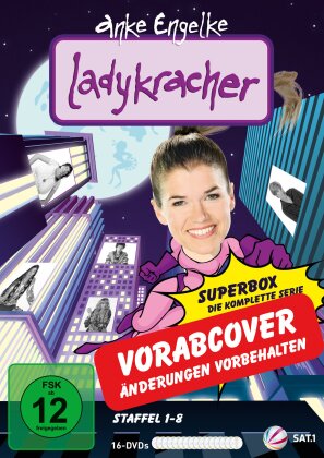 Ladykracher - Anke Engelke - Staffel 1-8 - Die Superbox (16 DVDs)