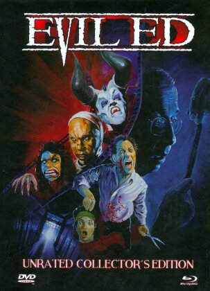 Evil Ed (1995) (Cover A, Collector's Edition, Edizione Limitata, Mediabook, Uncut, Unrated, Blu-ray + DVD)