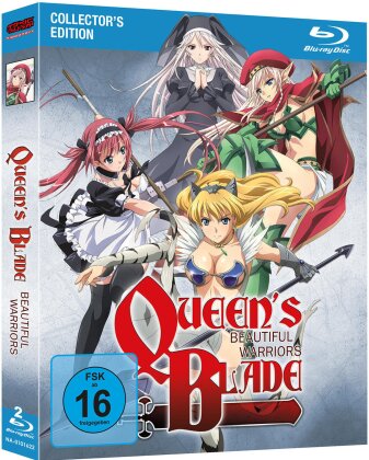 Queen's Blade - Beautiful Warriors (Collector's Edition, 2 Blu-rays)