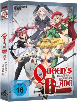 Queen's Blade: Beautiful Warriors - Gesamtausgabe OVAs (Collector's Edition, 2 DVDs)