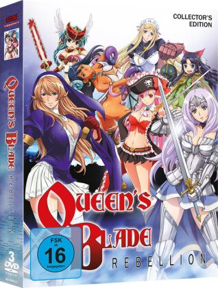 Queen's Blade: Rebellion - Gesamtausgabe Staffel 3 (Édition Collector, 3 DVD)