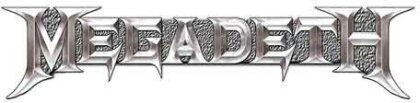 Megadeth Pin Motiv - Chrome Logo / Bunt