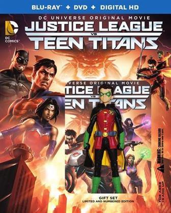 Justice League vs Teen Titans (2016) (Deluxe Edition, Blu-ray + DVD)