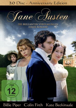 Jane Austen - Die brillanten Verfilmungen ihrer Romane (Anniversary Edition, 20 DVDs)