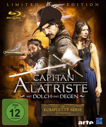 Capitan Alatriste - Mit Dolch und Degen - Die komplette Serie (Limited Edition, 6 Blu-rays)