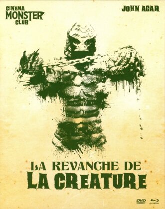 La revanche de la créature (1955) (Collection Cinema Monster Club, s/w, Blu-ray + DVD)