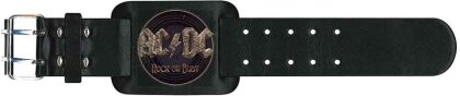 AC/DC - Rock or Bust Leather Bracelet