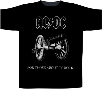 AC/DC - For Those About To Rock Men's T-Shirt