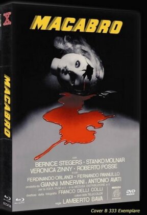 Macabro - Die Küsse der Jane Baxter (1980) (Cover B, Limited Edition, Mediabook, Blu-ray + DVD)