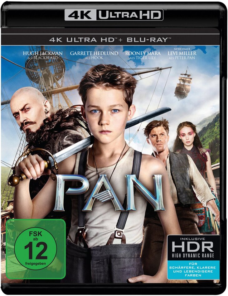 Pan (2015) (4K Ultra HD + Blu-ray)