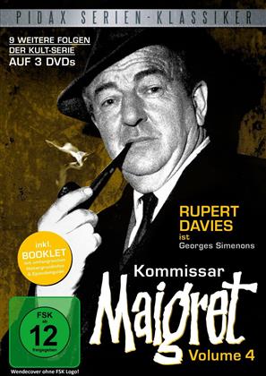 Kommissar Maigret - Volume 4 (Pidax Serien-Klassiker, b/w, 3 DVDs)