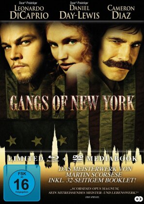 Gangs of New York (2002) (Édition Limitée, Mediabook, Blu-ray + DVD)