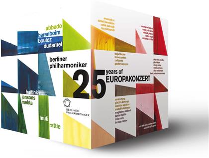 Berliner Philharmoniker & Various Artists - 15 Years European Concert 1991-2015 (Euro Arts, 25 DVDs)