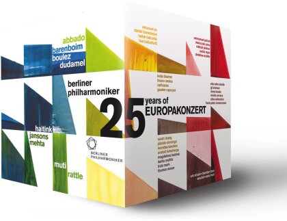 Berliner Philharmoniker & Various Artists - 15 Years European Concert 1991-2015 (Euro Arts, 25 DVDs)