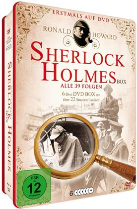 Sherlock Holmes - Alle 39 Folgen (Steelbox, 6 DVDs)