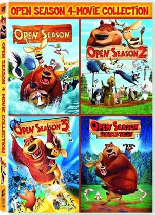 Open Season / Open Season 2 / Open Season 3 / Open Season: Scared Silly - Open Season 4-Movie Collection (2 DVD)