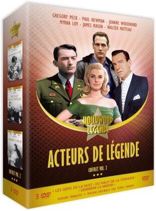 Acteurs de légende - Coffret Vol. 2 (Collection Hollywood Legends, 3 DVDs)