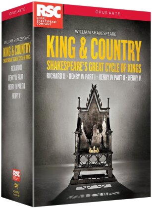 King & Country - Shakespeare's Great Cycle of Kings (Opus Arte, Coffret, 4 DVD) - Royal Shakespeare Company