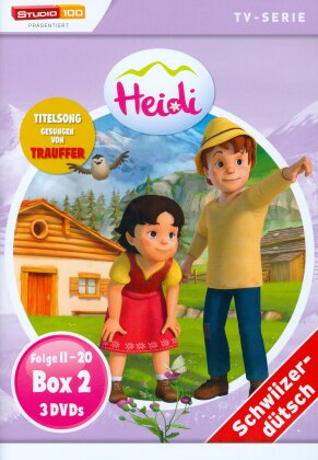 Heidi - TV-Serie Box 2 (Schweizerdeutsch, Studio 100, 3 DVDs)