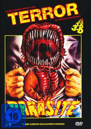 Parasite (1982) (Cover B, Limited Collector's Edition, Mediabook, 2 DVDs)
