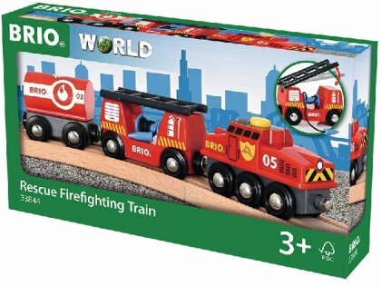BRIO World 33844 - Feuerwehr Löschzug