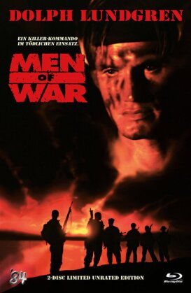 Men of War (1994) (Limited Unrated Edition, Cover B, Hartbox, Blu-ray + DVD)