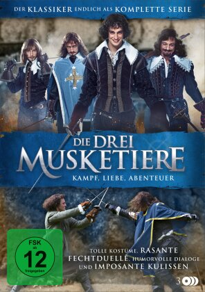Die Drei Musketiere - Kampf, Liebe, Abenteuer - Die Komplette Serie (3 DVDs)