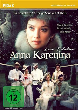Anna Karenina - Die komplette 10-teilige Serie (1977) (Pidax Historien-Klassiker, 3 DVDs)