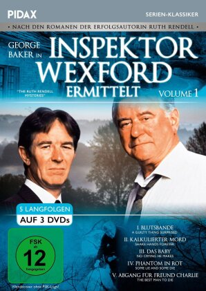 Inspektor Wexford ermittelt - Volume 1 (Pidax Serien-Klassiker, 3 DVDs)