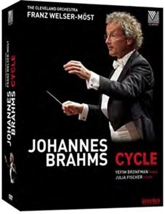 The Cleveland Orchestra, Franz Welser-Möst & Julia Fischer - Brahms Cycle (Belvedere, 3 DVDs)